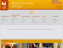 Tablet Screenshot of mc-velenje.si